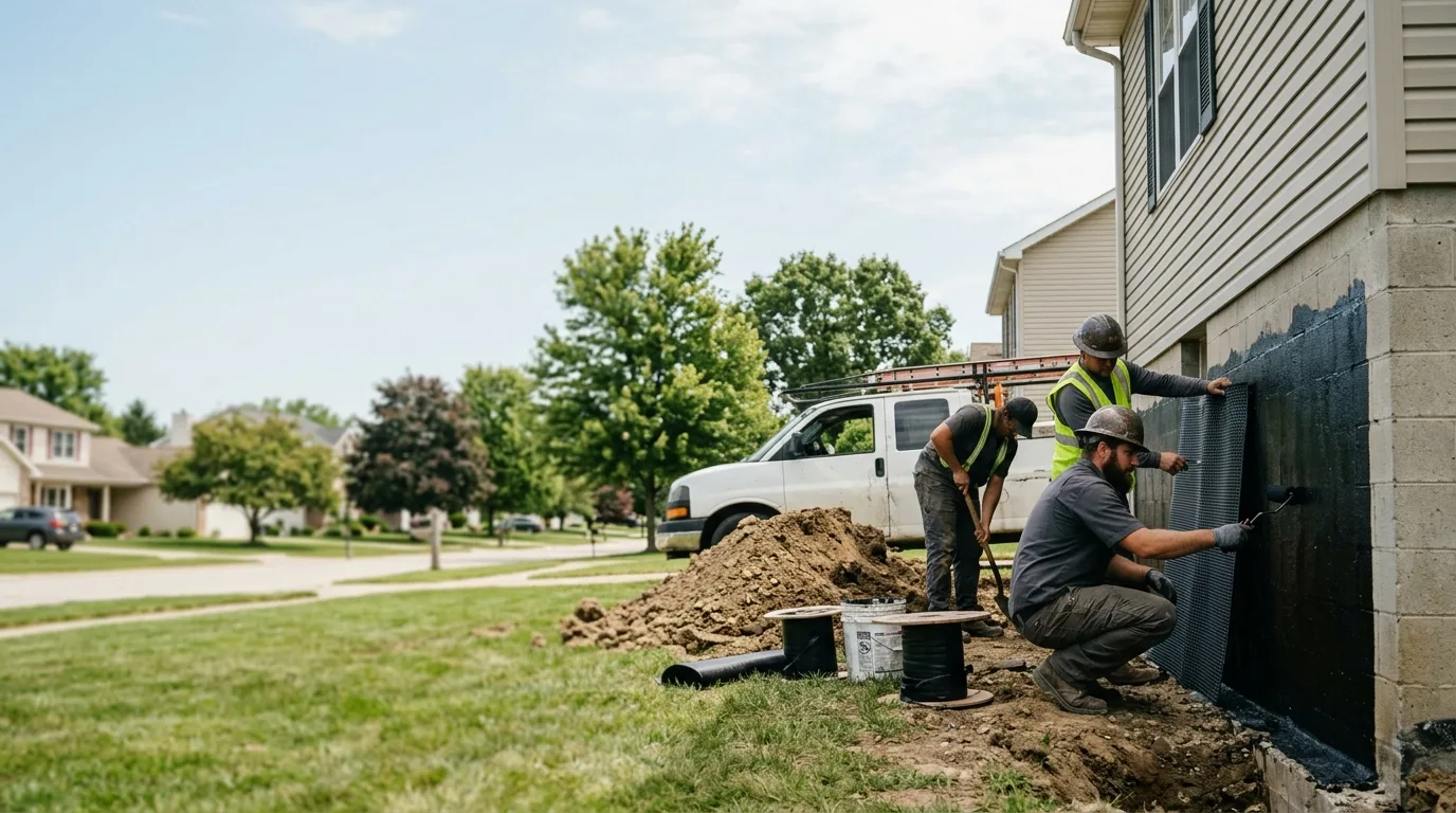 Basement Waterproofing in North Bloomfield, OH near me